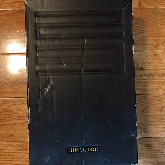 Nike Air Jordan 11 Retro Black Gamma Blue Size 10 - Picture 10 of 12